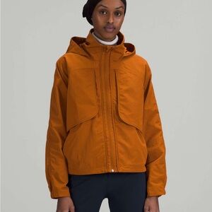 Lululemon Always Effortless Jacket Butternut Brown AEJ *NOTE FLAW*